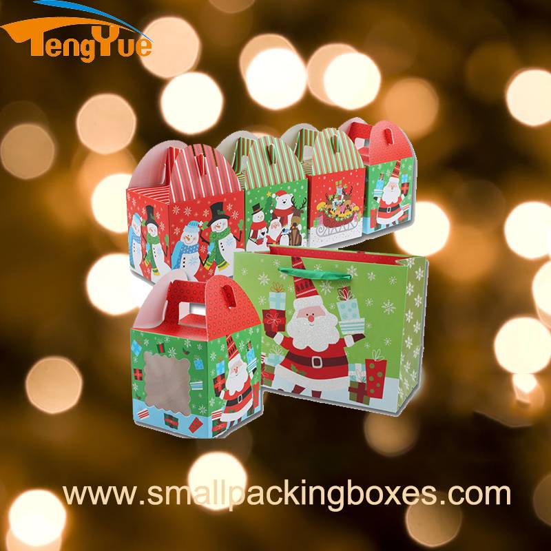 Santa Claus Christmas Gift Box With Hanger