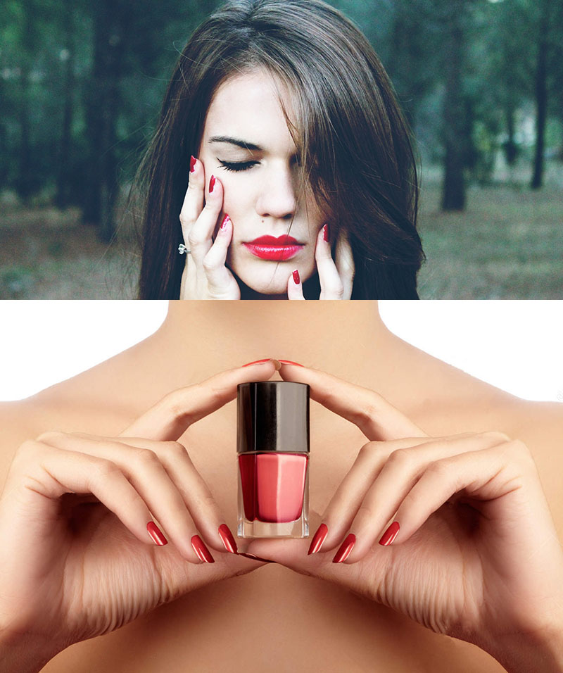 Fashional Nail Polish Girl