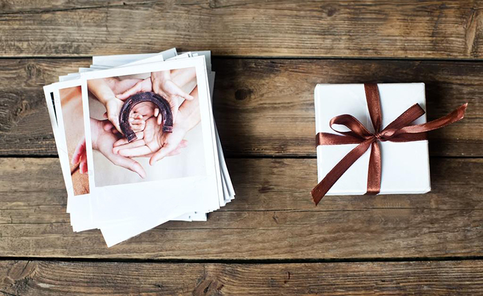 Printed Exploding Gift Boxes With Photos and Cards