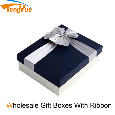 Custom Boxes With Ribbon