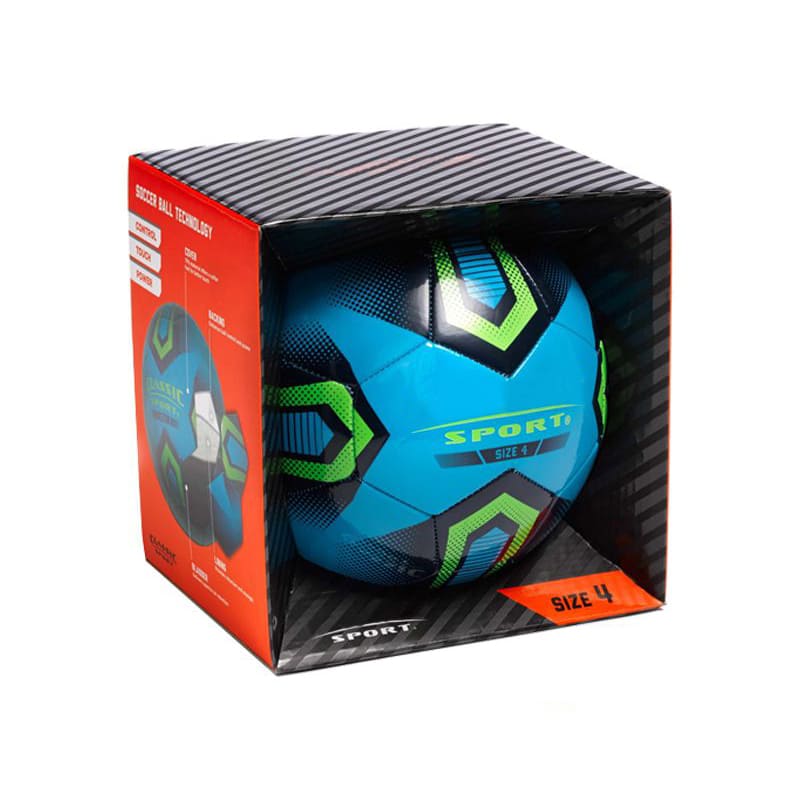 Custom Soccer Ball Retail Packaging Corrugated Box