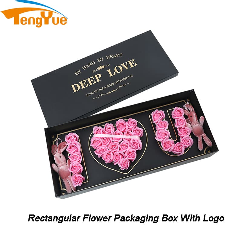Custom Printed Cardboard Round Cylinder Flower Packaging Boxes