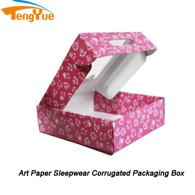 Wholesale Customized Apparel Packaging Sleepwear Gift Retail Boxes