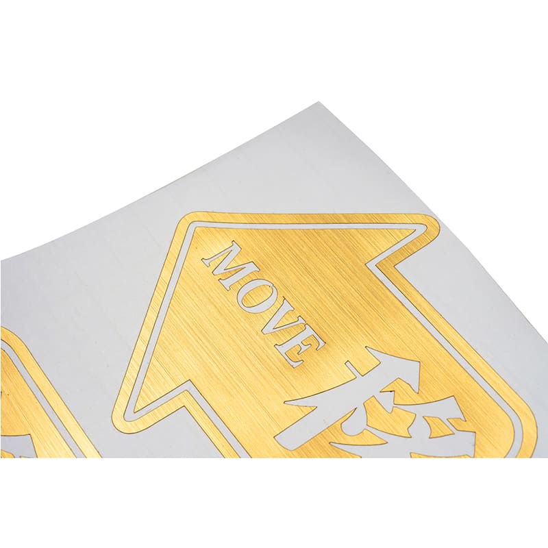 Custom Printed Hot Stamping Arrow Packaging Paper Stickers